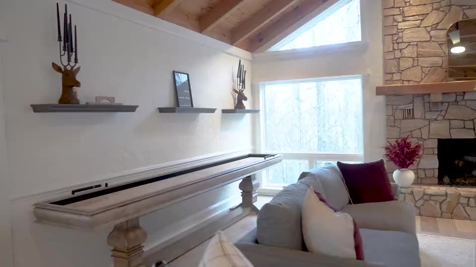 A Blue Pineapple designed and managed great room interior